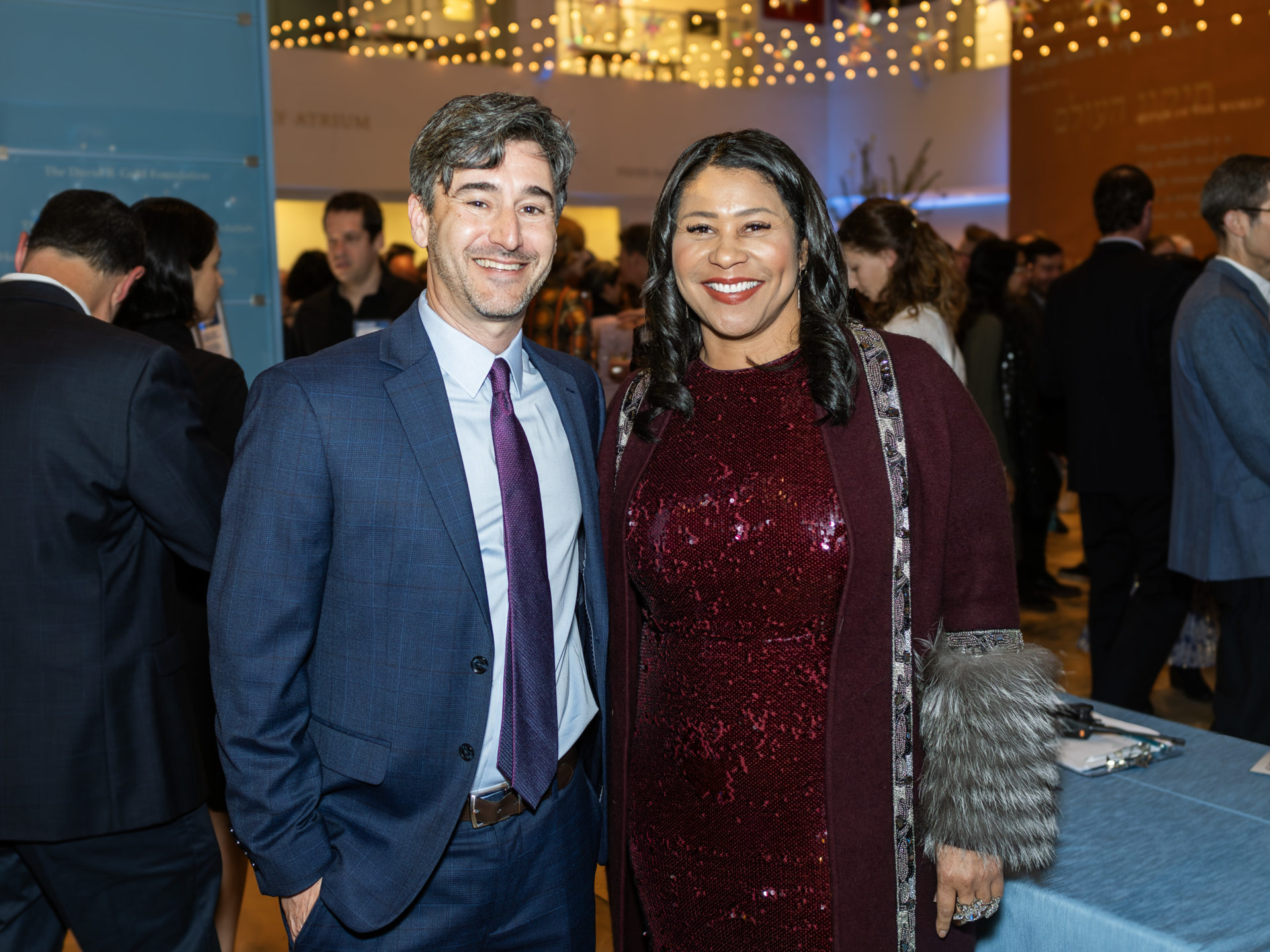 Celebration 2024: Mayor London Breed and Paul Geduldig